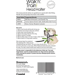 Rosewood Gentle Leader Zwart - Anti-Trek