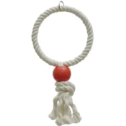 Rosewood Vogelspeelgoed Touwring Single - Vogelspeelgoed - 17.2x6x38.2 cm