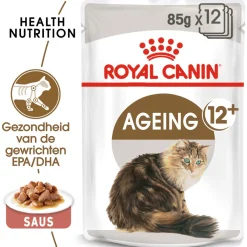 Royal Canin Ageing +12 - In Gravy - Kattenvoer - 12x85 g Bonuspack