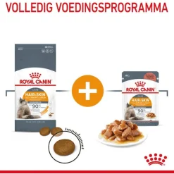 Royal Canin Hair & Skin - In Gravy - Kattenvoer - 12x85 g