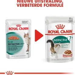 Royal Canin Instinctive 7+ - In Gravy - Kattenvoer - 12x85 g