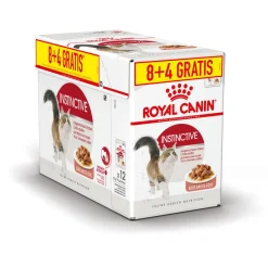 Royal Canin Instinctive In Gravy 8+4 Gratis - Kattenvoer - 12x85 g Bonuspack