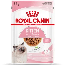 Royal Canin Kitten - In Gravy - Kitten-Kattenvoer - 12x85 g Bonuspack