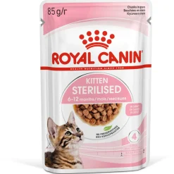 Royal Canin Kitten Sterilised Gravy - Kitten-Kattenvoer - 12x85 g