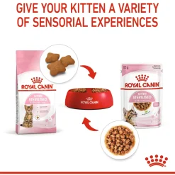 Royal Canin Kitten Sterilised Gravy - Kitten-Kattenvoer - 12x85 g