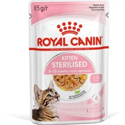 Royal Canin Kitten Sterilised Jelly - Kitten-Kattenvoer - 12x85 g
