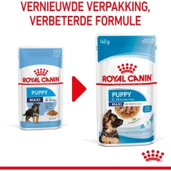 Royal Canin Maxi Natvoer - Puppy-Hondenvoer - 10x140 g