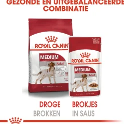 Royal Canin Medium Adult Natvoer - Hondenvoer - 10x140 g