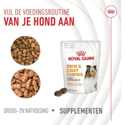 Royal Canin Skin & Coat Chews - Hondensnacks - 240 g