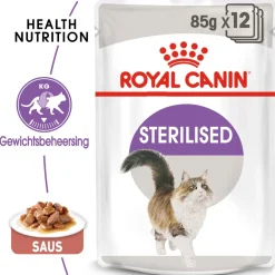 Royal Canin Sterilised - In Gravy - Kattenvoer - 12x85 g