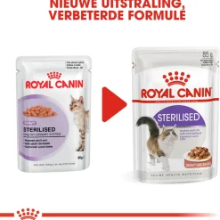 Royal Canin Sterilised - In Gravy - Kattenvoer - 12x85 g