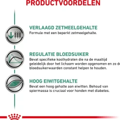 Royal Canin Veterinary Diet Diabetic Diet - Hondenvoer - 410 g