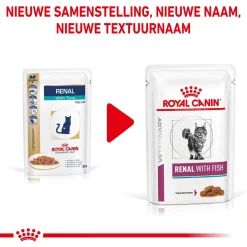 Royal Canin Veterinary Diet Renal Tuna Wet - Kattenvoer - 12x85 g