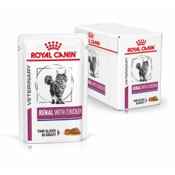 Royal Canin Veterinary Diet Renal Chicken Wet - Kattenvoer - 12x85 g