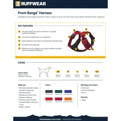 Ruffwear Front Range Harness Grijs - Hondenharnas