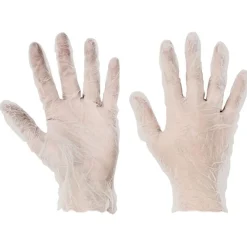 Safeworker Boorne Gepoederde Handschoen Wit - Handschoenen