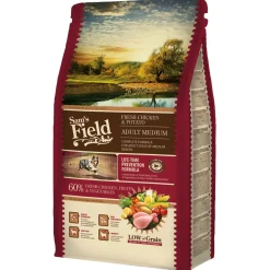 Sam's Field Adult Medium Kip&Aardappel - Hondenvoer
