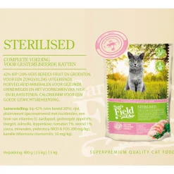 Sam's Field Cat Sterilised - Kattenvoer