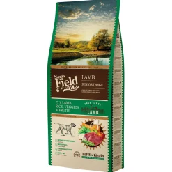 Sam's Field Junior Large Lam - Hondenvoer