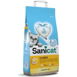 Sanicat Classic Unscented - Kattenbakvulling - 16 l