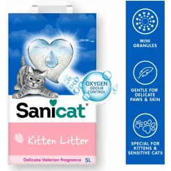 Sanicat Kitten Litter - Kattenbakvulling - 5 l
