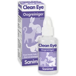 Sanimal Clean Eye - Oogverzorgingsmiddel - 30 ml
