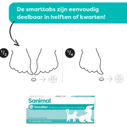 Sanimal Imodiar - Supplement - Spijsvertering - 10 tab