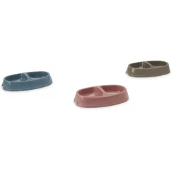 Savic Kattenvoerbakje Dubbel - Kattenvoerbak - Assorti per stuk