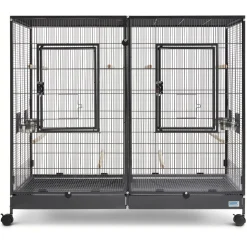 Savic Kleine Dierenkooi Tasmania 120 - Dierenverblijf - 120x65x107 cm Zwart