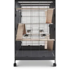 Savic Kleine Dierenkooi Tasmania 120 - Dierenverblijf - 120x65x107 cm Zwart