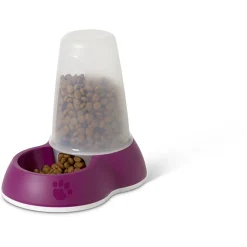 Savic Loop Food Store - Kattenvoerbak - 20.5x13.5x18 cm 0.7 l 135 g Bordeaux Small