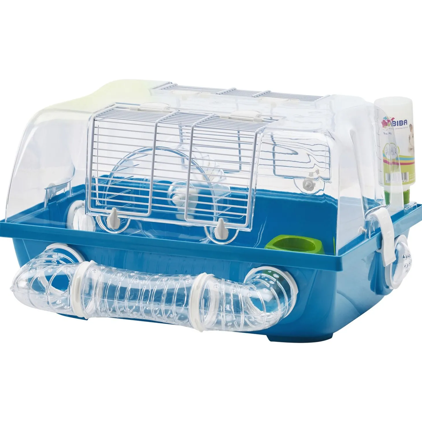 Savic Muis-Dwerghamsterkooi Spelos - Dierenverblijf - 42.5x38x24 cm Blauw