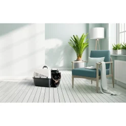 Savic Trotter 1 - Kattenvervoersbox - Lichtgrijs Antraciet