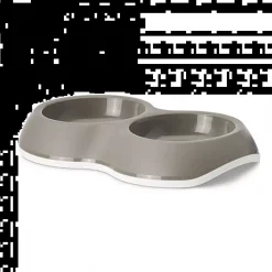 Savic Voerbak Delice Double - Hondenvoerbak - 26x16x4 cm Assorti Geschikt Voor Honden En Katten