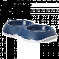 Savic Voerbak Delice Double - Hondenvoerbak - 26x16x4 cm Assorti Geschikt Voor Honden En Katten