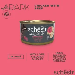 Schesir After Dark Pate 80 g - Kattenvoer