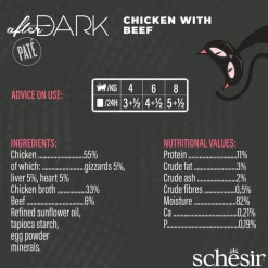 Schesir After Dark Pate 80 g - Kattenvoer