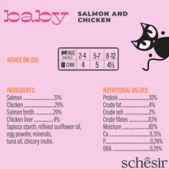Schesir Baby Mouse 70 g - Kattenvoer