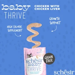 Schesir Baby Trive - Kattenvoer - Kip 160 g