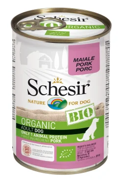 Schesir Hond Bio Blik Paté 400 g - Hondenvoer