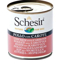 Schesir Hond Blik Gelei 285 g - Hondenvoer