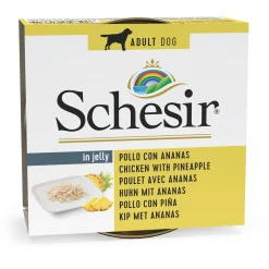 Schesir Hond Blik Gelei 150 g - Hondenvoer