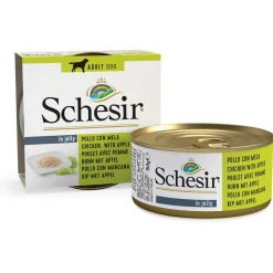 Schesir Hond Blik Gelei 150 g - Hondenvoer