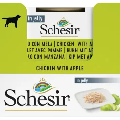 Schesir Hond Blik Gelei 150 g - Hondenvoer