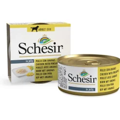 Schesir Hond Blik Gelei 150 g - Hondenvoer