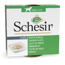 Schesir Hond Blik Gelei 150 g - Hondenvoer