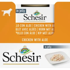 Schesir Hond Blik Gelei 150 g - Hondenvoer