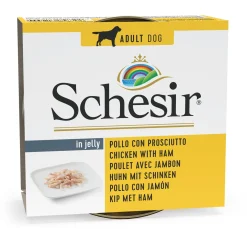 Schesir Hond Blik Gelei 150 g - Hondenvoer