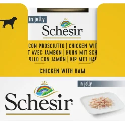 Schesir Hond Blik Gelei 150 g - Hondenvoer