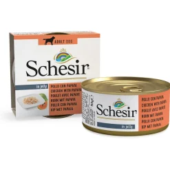 Schesir Hond Blik Gelei 150 g - Hondenvoer